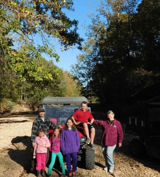 gang at the creek